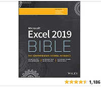 Excel 2019 Bible book image